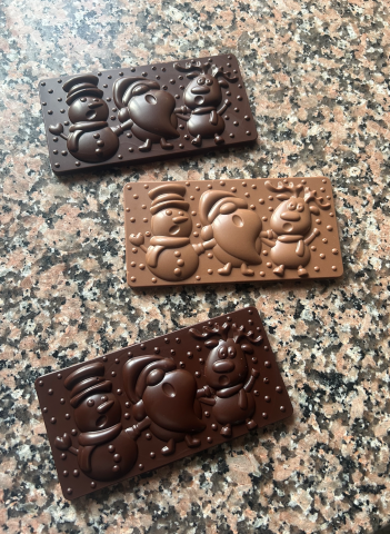Savourez Noël avec nos tablettes de chocolat artisanales